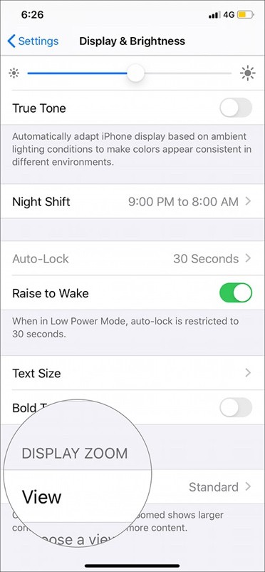 Cách phóng to cỡ chữ trên iPhone 11, 11 Pro và 11 Pro Max