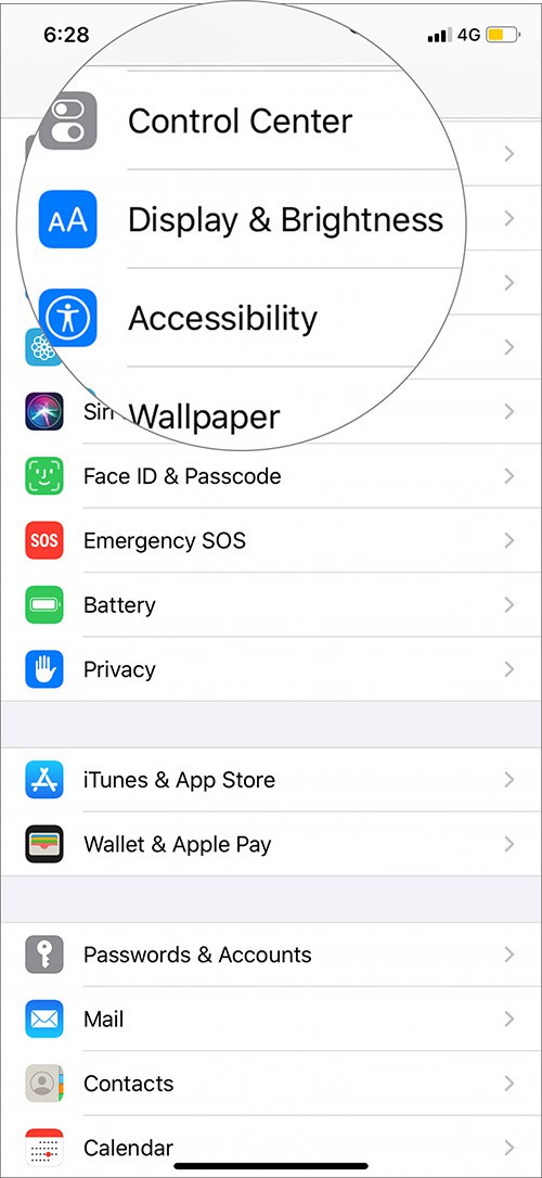 Cách phóng to cỡ chữ trên iPhone 11, 11 Pro và 11 Pro Max