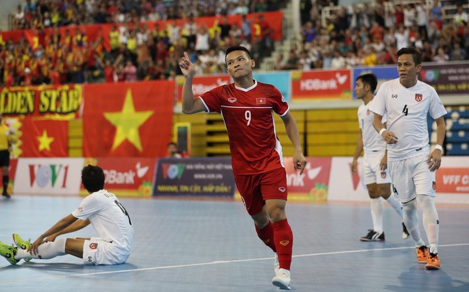 Đánh bại Myanmar, Việt Nam giành suất dự VCK Futsal châu Á 2020 - Ảnh 4.