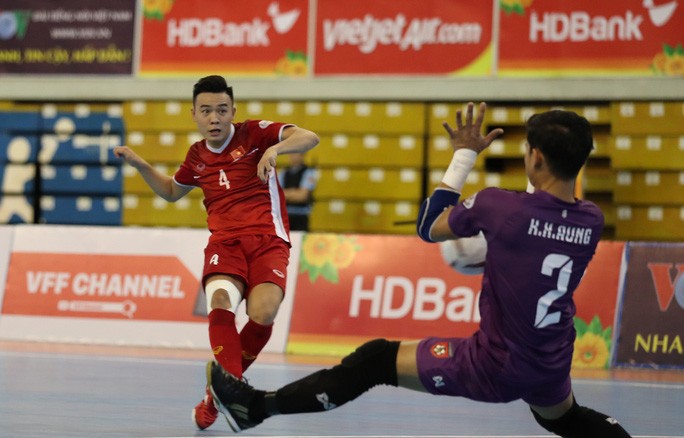 Đánh bại Myanmar, Việt Nam giành suất dự VCK Futsal châu Á 2020 - Ảnh 1.