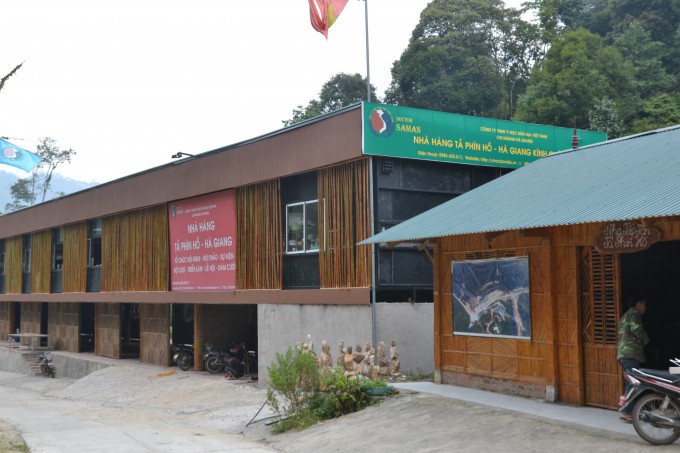 Công ty TNHH y học bản địa Việt Nam xây dựng nhà hàng trái phép.