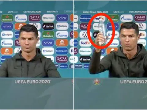 UEFA EURO 2020 UEFA doạ phạt nếu cầu thủ 'học theo' Ronaldo gạt chai Coca