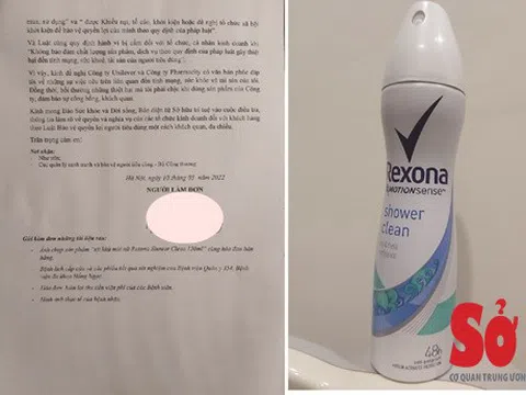 Bài 2 - Sản phẩm Rexona Shower Clean: Bị khách hàng tố phải nhập viện sau khi sử dụng và phản hồi từ nhà phân phối