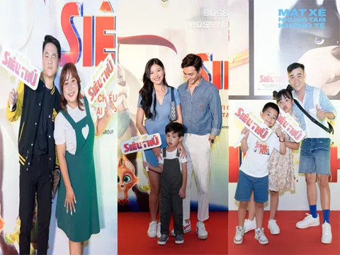 Gia đình sao Việt hân hoan cùng giải cứu các siêu anh hùng trong phim hoạt hình vui nhộn "Liên minh siêu thú DC"