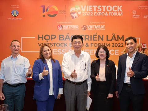 Triển lãm Vietstock Expo & Forum 2022 triển lãm chuyên ngành Chăn nuôi, Thức ăn Chăn nuôi, Thủy sản và Chế biến Thịt lớn nhất Việt Nam