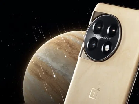 Bề mặt sao Mộc có trên smartphone OnePlus 11 Jupiter Rock Edition