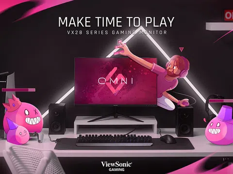 Viewsonic ra mắt màn hình Gaming Omni Vx28 Series 165Hz với công nghệ chống bóng mờ hàng đầu