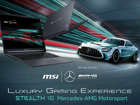 MSI tái xuất mạnh mẽ tại Computex 2023 với đối tác mới Mercedes-AMG cùng hàng loạt mẫu laptop ấn tượng