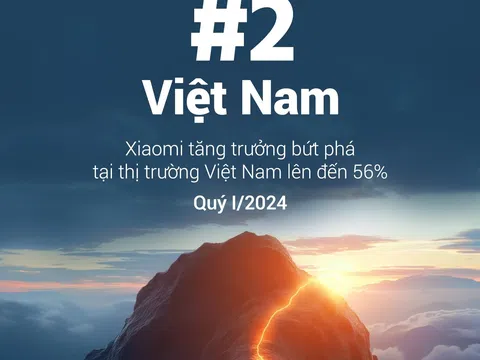 Tăng trưởng đến 56%, Xiaomi “giành” lại vị trí số 2 tại thị trường smartphone Việt Nam
