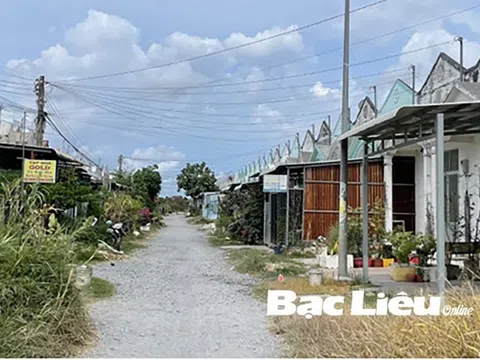 Nhiều sai phạm tại Dự án Khu tái định cư đường Cao Văn Lầu, thành phố Bạc Liêu