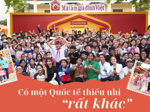Có một Quốc tế thiếu nhi “rất khác” của các em nhỏ “Mái ấm gia đình Việt”