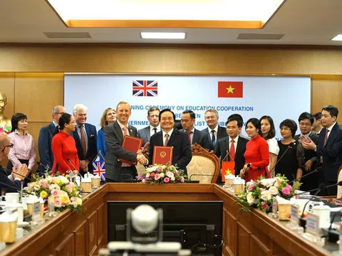 Việt Nam - Vương quốc Anh: Đẩy mạnh hợp tác giáo dục