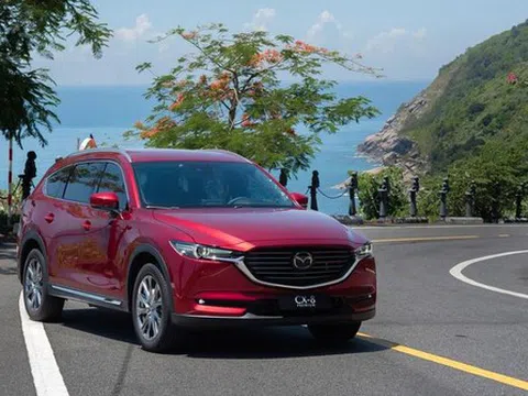 Chiêm ngưỡng Mazda CX-8 bản đắt nhất 1,6 tỷ đồng