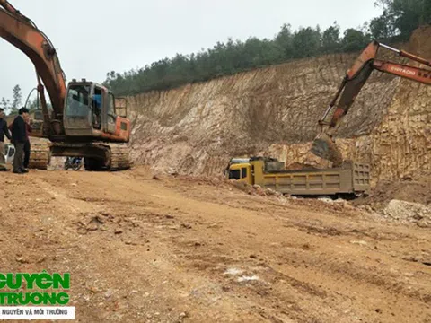 Thanh Hóa: Đình chỉ hoạt động khai thác tại mỏ đất của Công ty Việt Lào vì mắc nhiều sai phạm