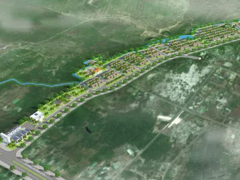 Xây dựng trái phép, chủ đầu tư Khu biệt thự vườn Suối nước nóng Bình Châu bị “tuýt còi”