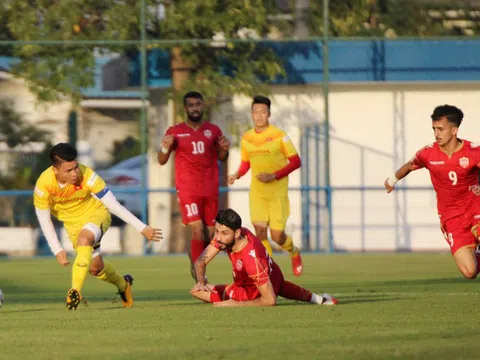 Việt Nam thua Bahrain trước giải U23 châu Á