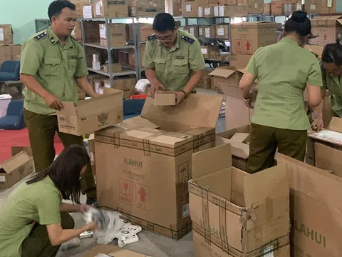 Phát hiện hàng nghìn sản phẩm nhập lậu tại kho hàng của MIMISO Việt Nam