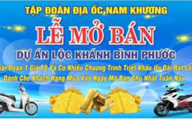 Đã xử phạt Tập đoàn địa ốc Nam Khương bán dự án "ma" Lộc Khánh Bình Phước