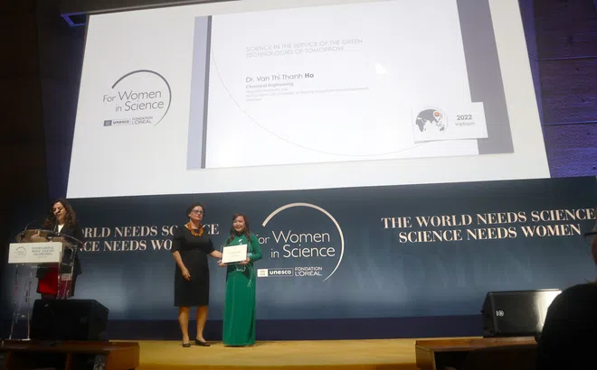 Nhà Khoa học nữ Việt Nam nhận giải thưởng Nhà Khoa học Trẻ Tài năng thế giới 2022 -L’Oreal – UNESCO vì sự phát triển phụ nữ trong khoa học