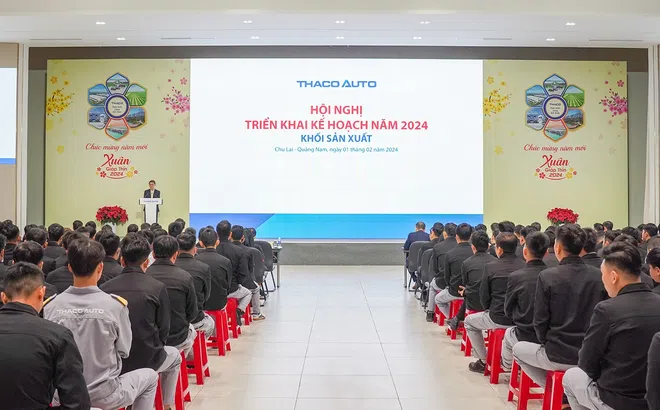 THACO AUTO – Khối Sản xuất tổ chức Hội nghị Triển khai kế hoạch năm 2024