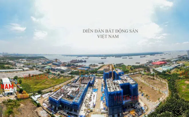 Cập nhật tiến độ xây dựng 3.580 căn hộ view sông Q7 Saigon Riverside Complex cuối tháng 4/2020
