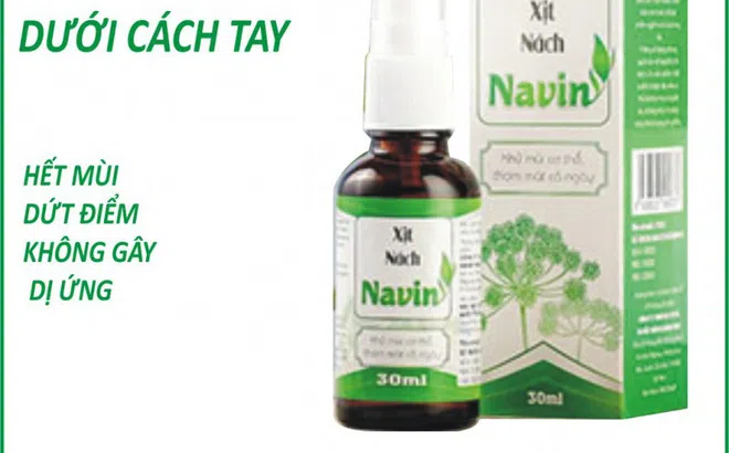 Thực hư mỹ phẩm xịt nách Navin 'bảo hành 3 năm' khả năng điều trị dứt điểm mùi cơ thể?